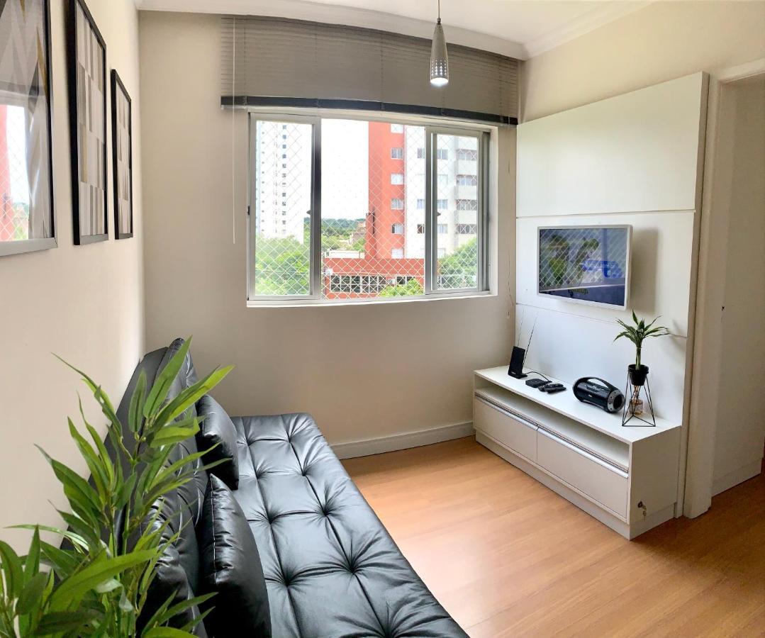 205- Apartamento 1 Quarto Suite, Encantador, Amplo E Decorado, Mobiliario Moderno, Cozinha Completa Com Utensilios , Excelente Vista Da Cidade E Localizacao Privelegiada No Bairro Bigorrilho , Curitiba Eksteriør bilde