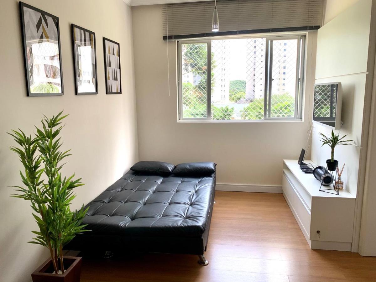 205- Apartamento 1 Quarto Suite, Encantador, Amplo E Decorado, Mobiliario Moderno, Cozinha Completa Com Utensilios , Excelente Vista Da Cidade E Localizacao Privelegiada No Bairro Bigorrilho , Curitiba Eksteriør bilde